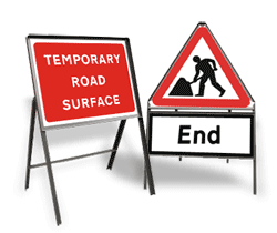 Roadworks | Stanchion Signs