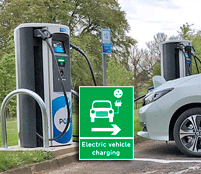 Electric Vehicle Charging Point Signs