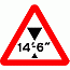 Road Signs | Width or Height Restriction | Max headroom ft