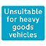 Road Signs | Vehicle Access | 820 Unsuitable 3