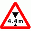 Road Signs | Width or Height Restriction | 530 Max headroom