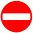 Road Signs | Circular Giving Orders | 616  No entry