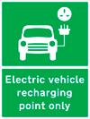 Road Signs | EV Charging Signs | 660.9 EV Recharging Only