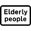 Road Signs | Supplementary Plates | 547.4 Elderly people