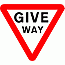 Road Signs | triangular warning signs | 602 Give way