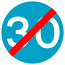 Road Signs | Speed Limit Signs | 673 Minimum Speed ends