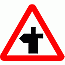 Road Signs | triangular warning signs | 504.1 Crossroads Ahead 3