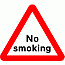 Road Signs | triangular warning signs | 554 No smoking