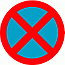 Road Signs | Circular Giving Orders | 642 No stopping