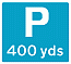 Road Signs | Parking Management | 2501 Parking X yards ahead