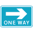 Road Signs | Directional Signs | 810 Pedestrian One way right