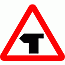 Road Signs | triangular warning signs | 505.1 T junction Ahead