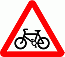 Road Signs | triangular warning signs | 950 Cycle route ahead