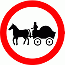 Road Signs | Circular Giving Orders | 622.5 No Horse drawn vehicles