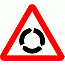 Road Signs | triangular warning signs | 510 Roundabout Ahead