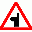 Road Signs | triangular warning signs | 506.1L2 Side road Ahead 2