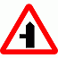 Road Signs | triangular warning signs | 506.1L Side road Ahead Left