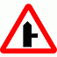 Road Signs | triangular warning signs | 506.1 Side road Ahead 4