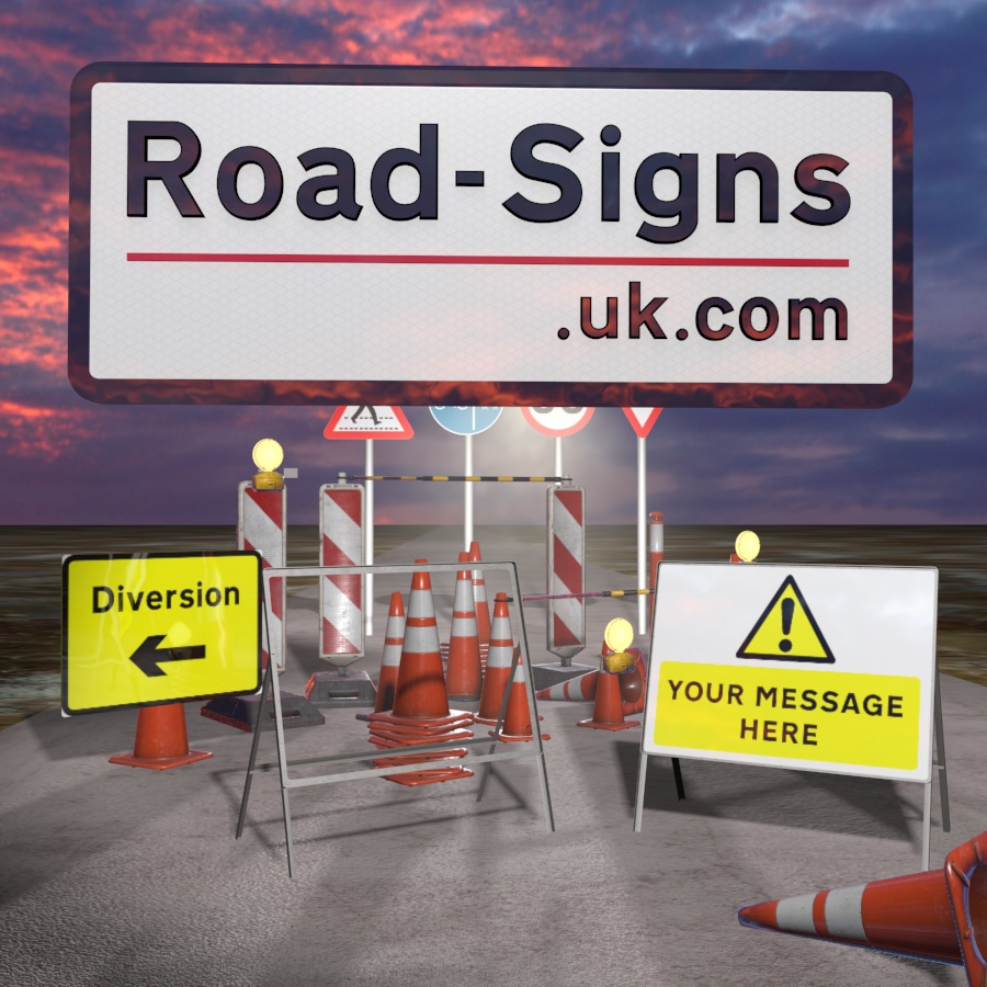 UK Road Signs for Highways & Private Property & Road Works