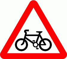 Triangular Warning Road Signs