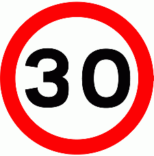 speed limit signs